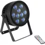 LED spot EUROLITE PAR 9 UV 9x3W – lava-/klubi-UV-PAR-valgusti, 9 LED-i 3 W
