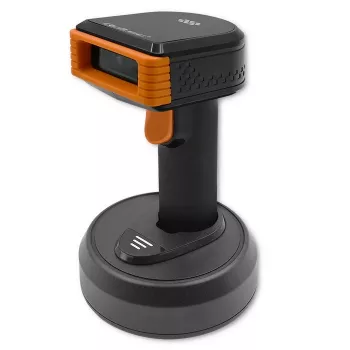 Juhtmeta vöötkoodilugeja QOLTEC 50878 1D/2D koos dokkimisjaamaga