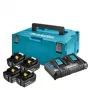 Makita 198091-4 juhtmeta tööriista aku/laadija Aku ja laadija komplekt