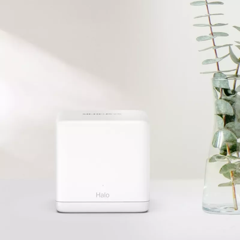 Võrgusüsteem MERCUSYS Halo H60X (2 tk) kaheribaline Wi‑Fi 6, 1500 Mbps, kuni 350 m², 2x LAN, sisemised antennid, valge