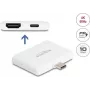 DELOCK USB USB-C adapter HDMI-le 4K 60 Hz koos andmete ja PD 94 W (mudel 61087)