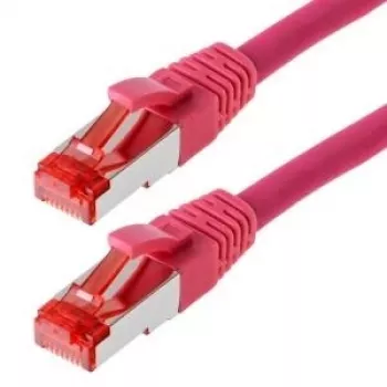 Võrgukaabel Helos CAT6 S/FTP (PIMF) 1m magenta