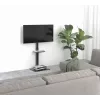 Põranda-televiisorialus GEMBIRD TVS-55T-02 32–55-tollistele teleritele, terasest, kõrgus 600 mm, VESA 100x100–400x400, maksimaalne koormus 35 kg