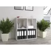 Topeshop MALAX 2X2 BIEL elutoa raamaturiiul