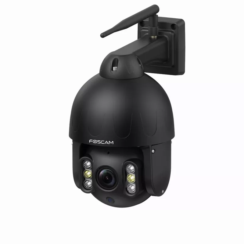 IP-kupliga valvekaamera Foscam SD8P 8 MP, 4K 3840×2160, 4× optiline suum, PTZ, IR 50 m, Wi‑Fi, MicroSD kuni 256 GB