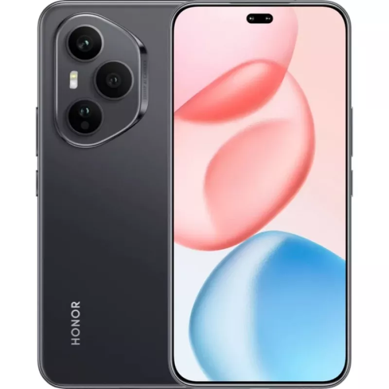 Honor 400 Pro 17 cm (6.7 tolli) MagicOS 9.0 5G 12 GB 512 GB 5300 mAh Must