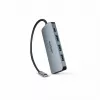 Dicota USB-C 8-in-1 Multi Hub 4K PD 100W hõbedane