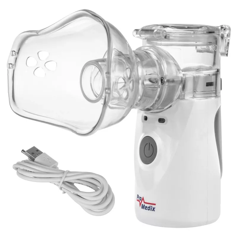Kaasaskantav võrknebulisaator ProMedix PR-835 USB nebulisaator, akuga kaasaskantav nebulisaator
