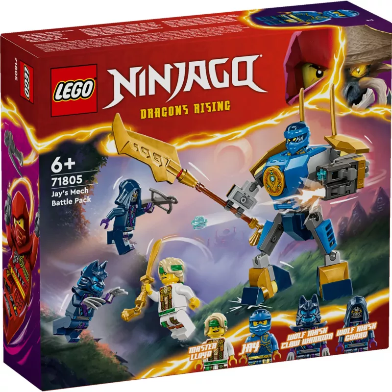 LEGO NINJAGO 71805 JAY'S MECH BATTLE PACK