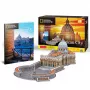 3D puzzle Cubicfun Püha Peetruse basiilika mudel 306-DS0997H, papist tükid, kokkupandud väikemudel