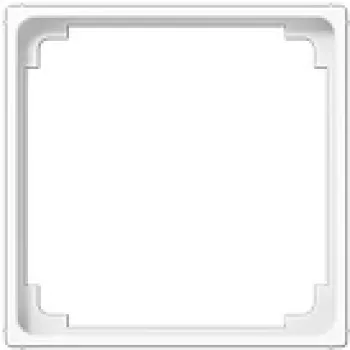 Seinalüliti raam Jung A 590 Z WW valge, termoplast, 50×50 mm