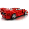 LEGO Speed Champions Ferrari F40 Supercar ehitatav sõidukimänguasi mudelauto 9+ aastastele poistele ja tüdrukutele juhi minifiguuriga laste magamistuppa