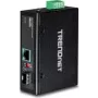 TRENDnet TI-UF11SFP - Meediakonverter - GigE - 10Base-T, 100Base-TX, 1000Base-T - RJ-45 / SFP (mini-GBIC) - kuni 40 km