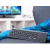 Juhtmevaba RF täissuuruses klaviatuur TRACER TRAKLA46934, QWERTY inglise, 2,4 GHz nano vastuvõtja, membraan, must/hall