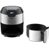 Tefal Easy Fry EY401D Üksik 4,2 L Eraldiseisev 1500 W Kuumaõhufritüür Must, Roostevaba teras