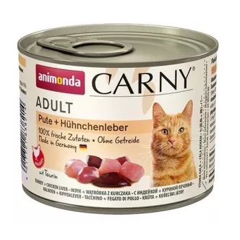 Animonda Carny Adult kalkun maksaga märg kassitoit 200 g