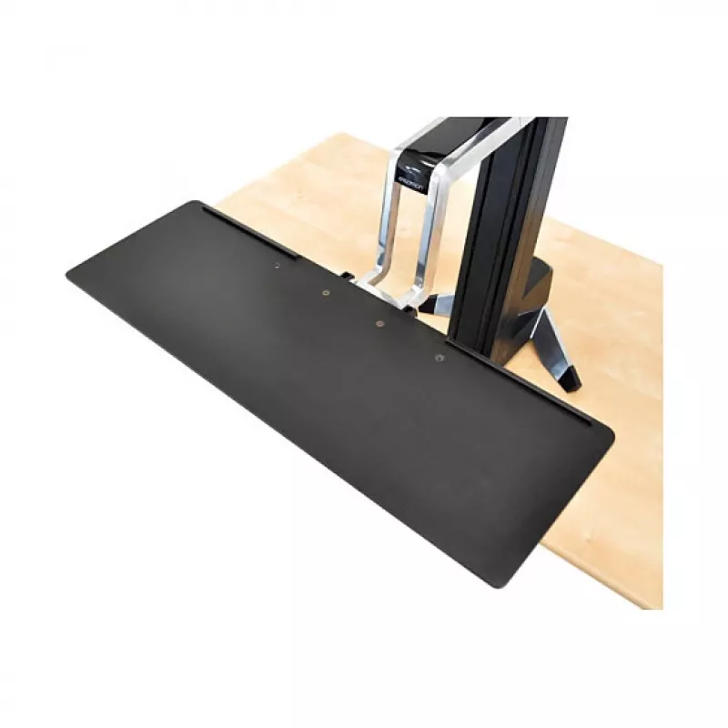 Multimeediumialus ERGOTRON WorkFit-S Single HD koos tööpinnaga+ — Must, kõrguse reguleerimine 58 cm, maksimaalne koormus 13,2 kg, ekraanidele kuni 30 tolli