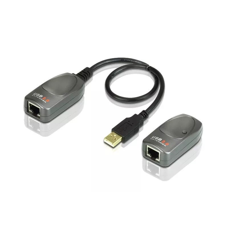 ATEN USB 2.0 üle Cat5e/6 pikendaja (60 m), 31 mm, 63 mm, 21,9 mm, 170 g, 40 g, 20 g