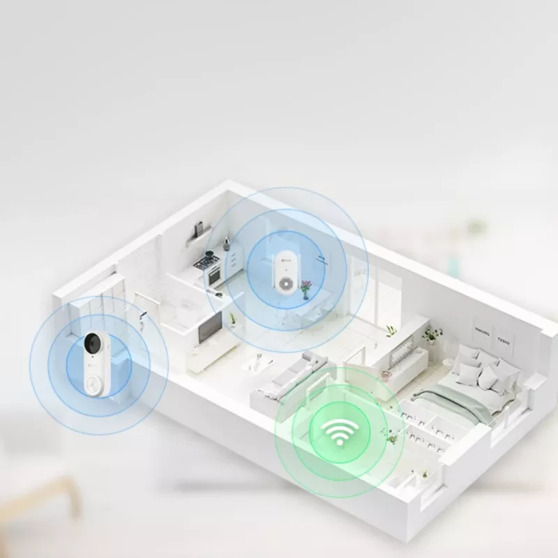 EZVIZ CH1 Smart Wi-Fi Chime for aku-powered video doorbells