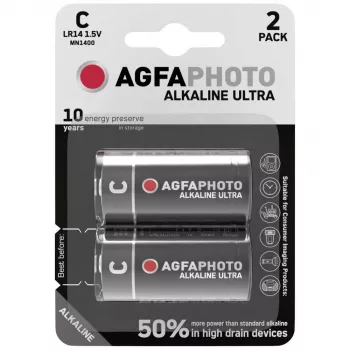 Leelispatarei Baby C LR14 1,5 V (APAC) Leelispatarei on Agfaphoto leelispatareide standard. Ehtne Agfaphoto toode MPN: APAC · EAN: