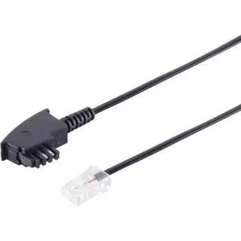 Võrgukaabel ShiverPeaks 70002-0 0,25 m TAE-F RJ45-le, ühendusjuhe, 4-soonega