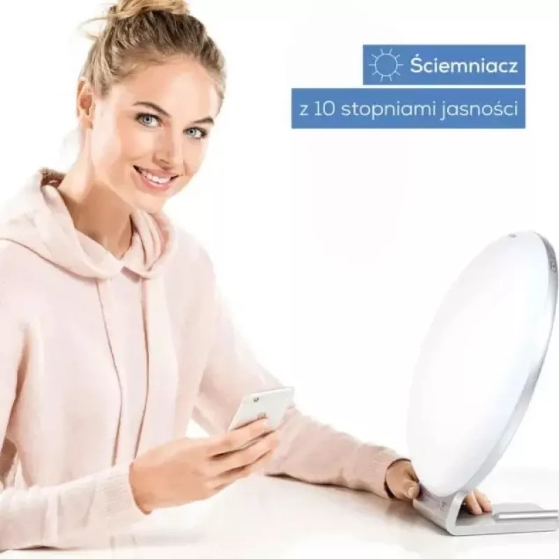 Valgusteraapialamp Beurer TL100 — 10 000 luksi intensiivsus, energiasäästlik disain