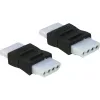 DeLOCK - Toitepistiku adapter - Sisemine toiteallikas, 4-kontaktiline (W) - Sisemine toiteallikas, 4-kontaktiline (W) (65045)