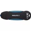 CORSAIR Flash Padlock 3 128GB turvaline USB 3.0 mälupulk klaviatuuriga Secure 256-bit riistvaraline AES krüptimine