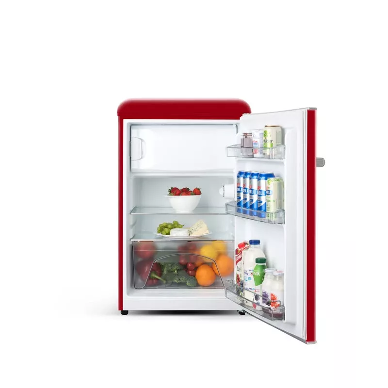 ETA | Külmik | ETA253690030E | Energiaklass E | Eraldiseisev | Külmutuskapp | Kõrgus 90 cm | Külmiku netomaht 92 L | Sügavkülmiku netomaht 18 L | 38 dB | Punane