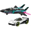 LEGO CITY 60489 Jet vs Auto
