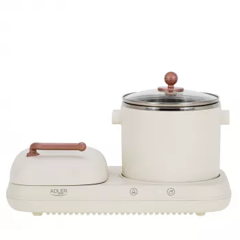Adler 2-in-1 hommikusöögijaam | AD 6421 | 1320 W | 1 L | Programmide arv 1