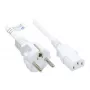 Good Connections maandatud pistik C13 valge 1,8 m
