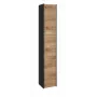 Vannitoa panipaik top e shop S33 — eraldiseisev, tammepuust raam, antratsiit/Artisan viimistlus, 6 riiulit