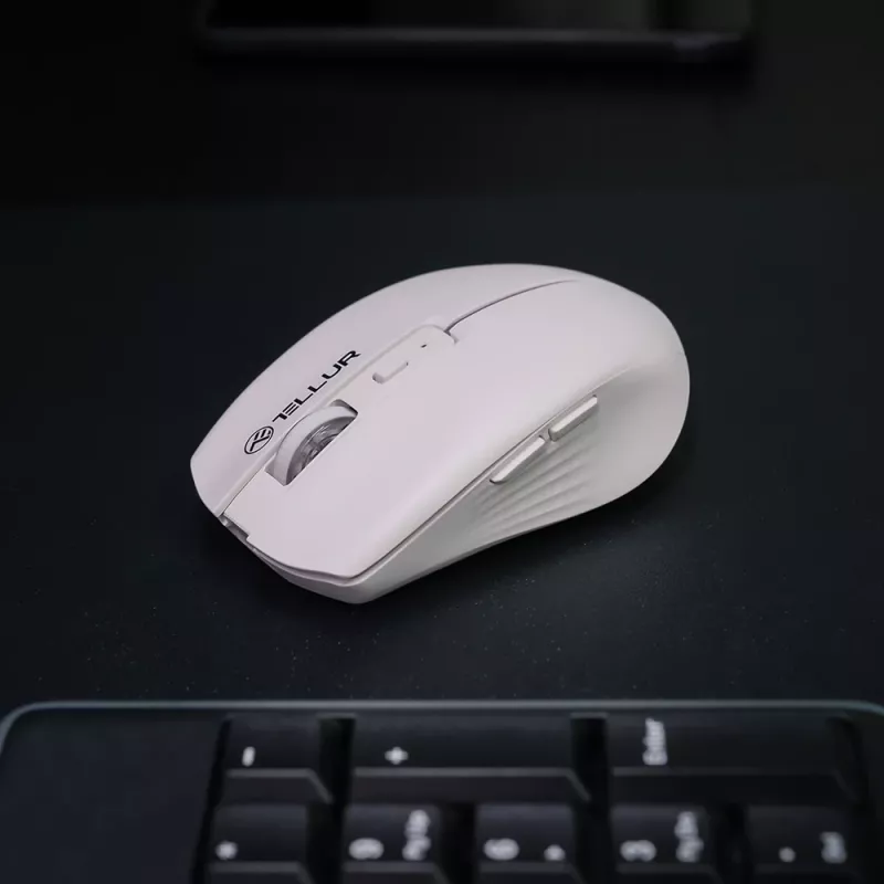 Tellur Silent Click Wireless hiir Valge