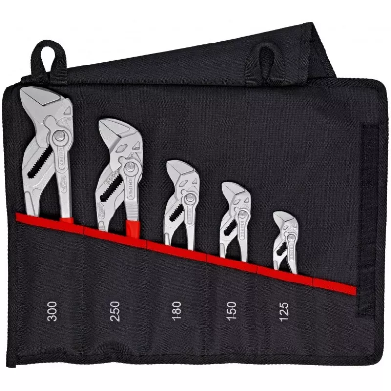 KNIPEX komplekt 5 tangid-mutrivõtmed 125/150/180/250/300 mm