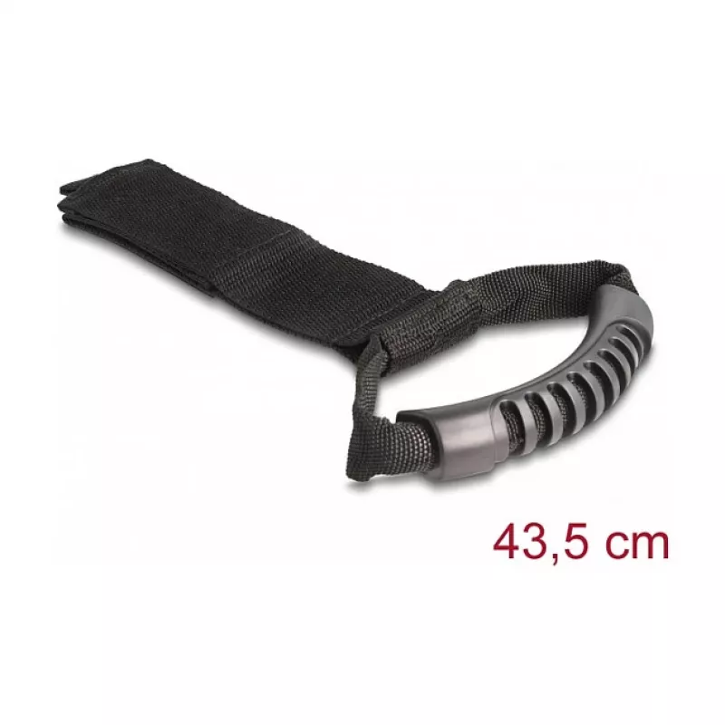 DeLOCK kandmisrihm P 435 x L 50 mm must 2 tk