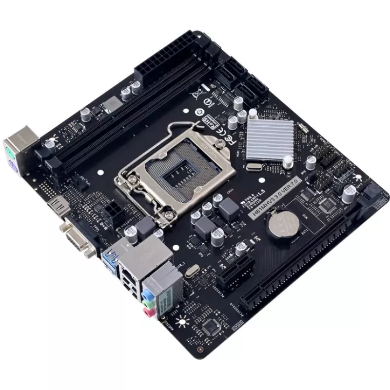 Emaplaat BIOSTAR H81MHV3 3.0 — Micro ATX, LGA 1150, Intel H81, 2x DDR3 DIMM (max 16GB), SATA II/III, Gigabit LAN, HDMI, VGA