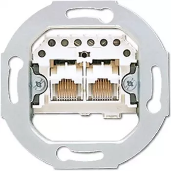 JUNG UAE 2X8 UPO 2 x RJ-45 hall pistikupesa (UAE2X8UPO)