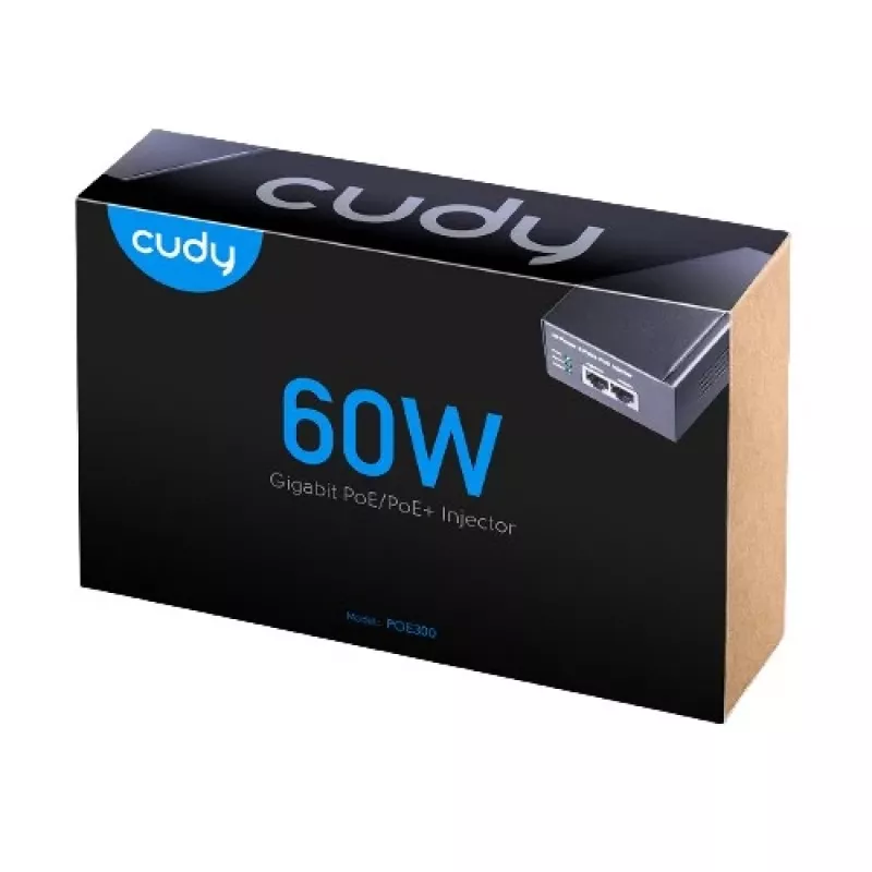 PoE+/PoE-sisestaja Cudy Gigabit 60W