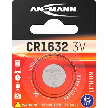 ANSMANN 1516-0004 nööpelement CR1632 3V liitium