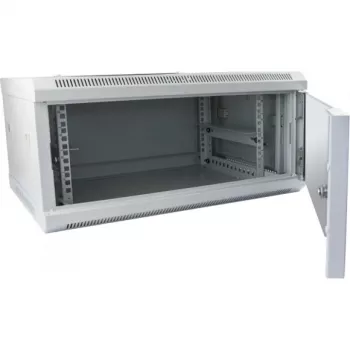 Seinale kinnitatav rack ALLNET ALL-SMC6412GRAU 12U, 50 kg kandevõime, lukuga, hall
