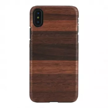 Nutitelefoni ümbris man and wood iPhone X/XS jaoks — fango Must