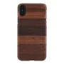 Nutitelefoni ümbris man and wood iPhone X/XS jaoks — fango Must