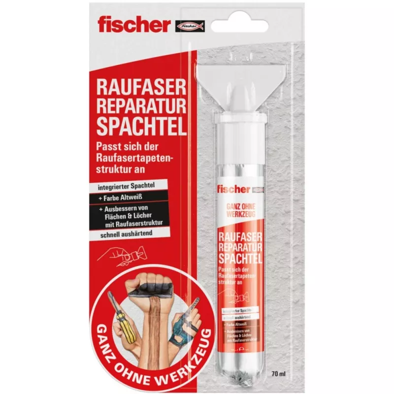 Paranduspahtel FISCHER GOW 70 ml – täite- ja parandussegud