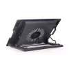 Sülearvuti jahutusalus Gembird NBS-1F17T-01, kuni 17-tollisele, 1×15 cm ventilaator, USB 2.0, 370×265×33 mm, 350 mA, must