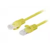 Lanberg PCU6-20CC-0100-Y Cat.6 UTP ühenduskaabel, 1 m, kollane, 10-pack