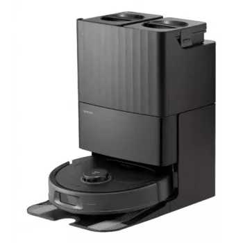 Roborock robotolmuimeja Qrevo C Pro Must — kotita 0,33 L, Li-Ion 5200 mAh, ümmargune 350×96,5 mm