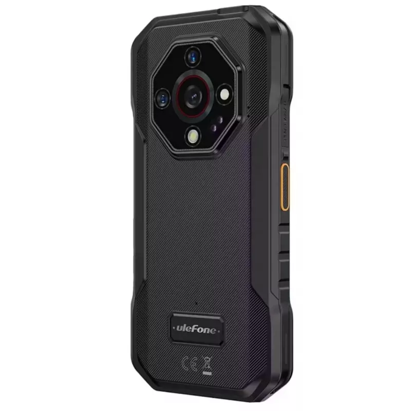 Nutitelefon UleFone Armor X32 – 5,65 tolli (14,3 cm), Android 14, 6 GB muutmälu, 128 GB, 48 MP kolmikkaamera, 5500 mAh, IP68/IP69K, kahe SIM-kaardiga, must