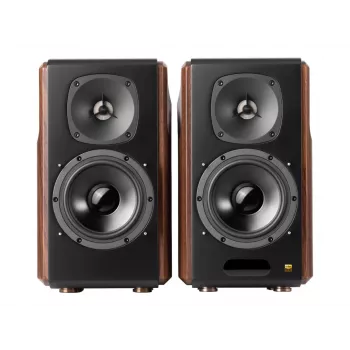 Kõlar Edifier S2000MKIII 2.0, 130 W RMS, Juhtmega ja juhtmevaba, Must/Puit