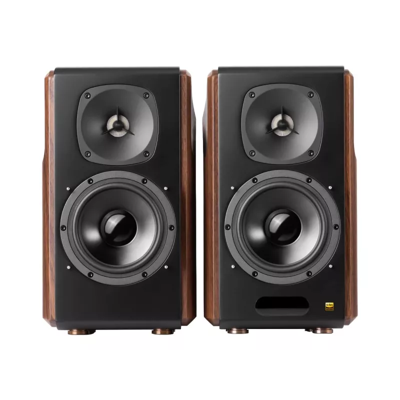 Kõlar Edifier S2000MKIII 2.0, 130 W RMS, Juhtmega ja juhtmevaba, Must/Puit